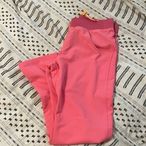 FIGS neon pink Kade scrub bottoms